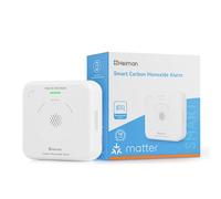 Heiman Detector de Monóxido de Carbono Inteligente Matter (Hub requerido) - Detector CO para SmartThings & Home Assistant, Certificado en 50291, Pilas reemplazables, Sensor de 10 años, 85dB