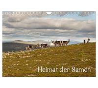 Heimat der Samen (Wandkalender 2026 DIN A4 quer), CALVENDO Monatskalender: In Finnlands Norden kann man dem Lärm und der Hektik entfliehen und die Ruhe und Stille in der Wildnis finden.