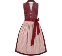 Heimatgwand Vestido tirolés Hannah para Mujer para Ocasiones Especiales (1 Unidad), Altrosa, 44