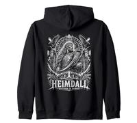 Heimdall: El Vigilante del Mito Vikingo nórdico de Bifrost Sudadera con Capucha