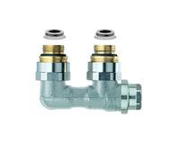 Heimeier Atornillado Vekolux 1-Rohr Forma Rectangular, para Rp 1/2 IG Y G 3/4