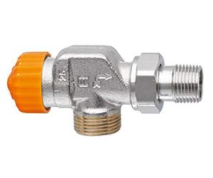 Heimeier Eclipse DN15 3937-02.000 - Parte Inferior de Válvula Radiador Calefacción (Niquelada, 3/4'')