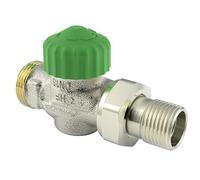 Heimeier Thermostat-Ventilunterteil Eclipse 300 , Dg , Dn 15 , Außengew. G3/4
