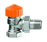 Heimeier Thermostat-Ventilunterteil Eclipse, Forma Rectangular, Acortado, Dn 15
