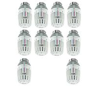 Heimeier Tipo 10 Cabezales termostáticos 6000-00.500, Color Blanco