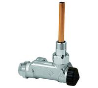 Heimeier Válvula de S Z Dos Tubo Forma Angular, DN 15, con Tubo