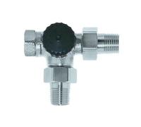 HEIMEIER Válvula De Tres Vías Con Conexión A La Izquierda, Con Rosca