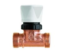 Heimeier Válvula Reguladora de Ida 3/4 x 3/4 Exterior, con Tapa Protección