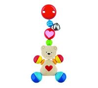 Heimess Rattle - Oso con el corazón - 11,5 cm