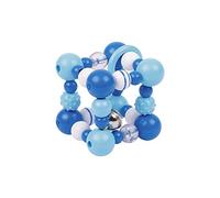 Heimess Touch - Anillo elástico con Forma de Cubo (Azul)