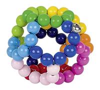 Heimess Touch Ring - Bola elástica (arcoíris, grande)