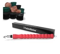 Heimfleiss® Atadora alambre con retorno aut. 310mm - Trenzador alambre universal con husillo de acero al carbono - Amarrador de alambre para alambre de atado, alambre de torsión y alambre de unión