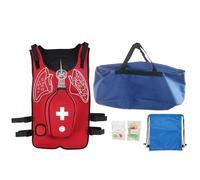 Heimlich - Chaleco de entrenamiento antiasfixia, chaleco de práctica de maniobra para maestría en primeros auxilios, diseño duradero resistente al desgaste para una preparación realista de emergencia