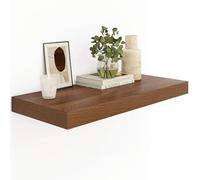 Heimlove Estantes flotantes de baño de 12 pulgadas de profundidad para pared, estante sobre inodoro, montado en la pared, casa de campo de 24 pulgadas, estantes de pared de madera rústica para