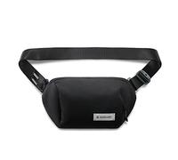 HEIMPLANET Original | Transit Line Sling Pocket | Riñonera Resistente al Agua de DYECOSHELL | Soporta 1% para el Planeta, Negro