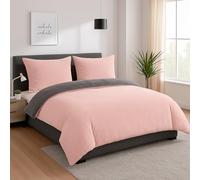 heimtexland Juego de ropa de cama reversible de felpa de estilo oso I Edredón de invierno I Suaves y cálidas I 2 fundas de almohada 80x80 I Edredón 200x200 I Toque de cachemira, idea de regalo para