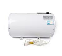 HeinaTond Calentador de agua caliente eléctrico, 60 L, 2000 W, calentador de agua caliente eléctrico, IPX4, indicador LED vertical, recipiente interior esmaltado, resistente a la presión, 220 V (60 L)