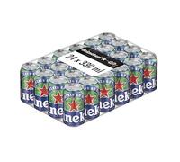 Heineken 00 Cerveza - Caja de 24 Latas x 330 ml - Total: 7.92 L