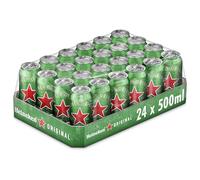 Heineken Cerveza Lager Pack Lata, 24 x 50cl