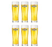 Heineken Star Ellipse Glass Cerveza Vasos 25cl 6 Piezas