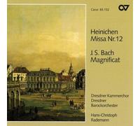 Dresdner Barockorchester Dresdner Kammerchor Frimmer, Monika Hochschuele Fur Music Carl Maria Von Weber Junghanns, Egbert Klein, Kerstin Oswald, Hermann Rademann, Hans-Christoph Scheibner, Andreas Wessel, Kai - Heinichen / Bach : Misa Nº 12 / Magnificat Bwv 243