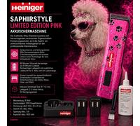 HEINIGER Saphir Style Edición Limitada Rosa 2 Baterías Schermaschine