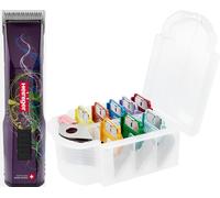 Heiniger Zafiro Style 2 Batería Esquiladora Juego de Peines Acero Inoxidable 3