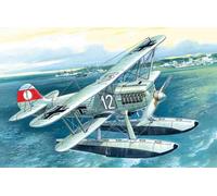 Heinkel He 51b-2, German Floatplane Fighter 1:72 Plástico Modelo Kit Icm