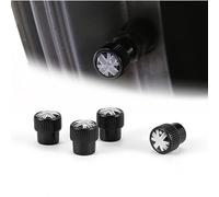 Heinmo para la Serie Cooper F/R Neumático del Coche Vástago de la válvula de Aire Tapa del Polvo Cubierta del neumático-Tapa de los vástagos de la válvula Union Jack 4 Piezas (Gray Rice)