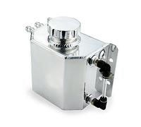 Heinmo Universal 1L Aluminio Auto Radiador Refrigerante Expansión Tanque de aleación con tapón de Drenaje 1000ml