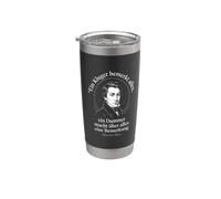 Heinrich Heine Poeta Vaso térmico de acero inoxidable de doble pared