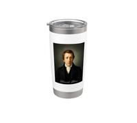 Heinrich Heine Poeta Vaso térmico de acero inoxidable de doble pared