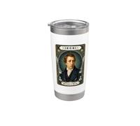 Heinrich Heine Poeta Vaso térmico de acero inoxidable de doble pared