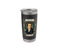 Heinrich Heine Poeta Vaso térmico de acero inoxidable de doble pared
