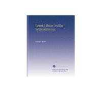 Heinrich Heine Und Der Neuisraelitismus.