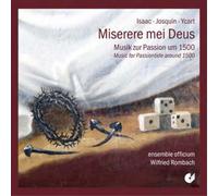 Heinrich Isaac Miserere Mei Deus: Music for Passiontide A (CD) (Importación USA)
