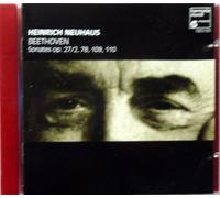 HEINRICH NEUHAUS: BEETHOVEN PIANO SONATAS NOS. 14,24,30,31-- HARMONIA MUNDI/ MELODIYA