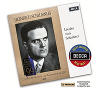 Heinrich Schlusnu Heinrich Schlusnus: Lieder Von Schuber (CD) (Importación USA)