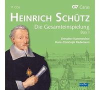 Heinrich Schütz, Die Gesamteinspielung Vol. 1 (11 CDs + DVD)