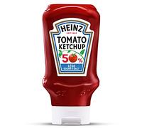Heinz 50% menos de salsa de tomate de azúcar y sal, 435g