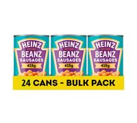 Heinz Beanz with Pork Sausages 415 g (Pack of 24)