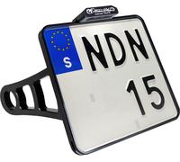 Heinz Bikes Side Mount, soporte de matrícula male