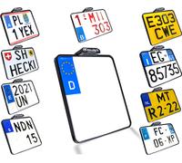 Heinz Bikes Slip-Inn, soporte de matrícula male