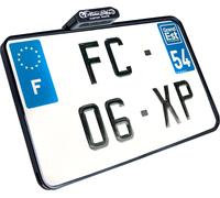 Heinz Bikes Slip-Inn, soporte de matrícula male