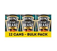 Heinz Cinco Beanz 415 g (paquete de 12 x 415 g)