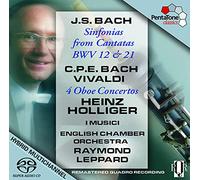 Heinz Holliger: Bach, J. S., Bach, C.P.E., Vivaldi / Holliger, English Chamber Orch., I Musici - Leppard