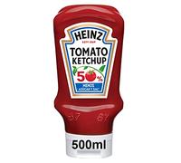 HEINZ Kétchup 50% Menos De Azúcar Y 50% Menos De Sal, 555 Gramo