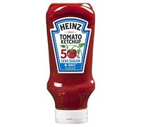 Heinz Ketchup de tomate 50% menos azúcar y sal, 800 ml