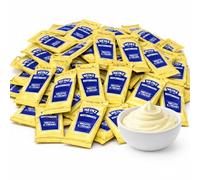 Heinz Mayonesa Monodosis 9,5 g - Huevos 100% de Gallinas Camperas - Sin Gluten - Apta para Vegetarianos - Formato Individual Hostelería (100Uni)