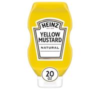 Heinz Mostaza Amarilla, 20 oz/566 g - 1 Botella